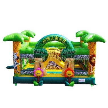 T2-5100 Jungle Theme Bouncy Castle
