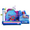 T2-6001 Unicorn Bouncy Castle With Slide