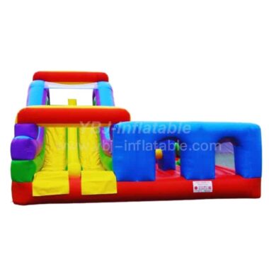 T2-6008 Inflatable Slide With Obstacles