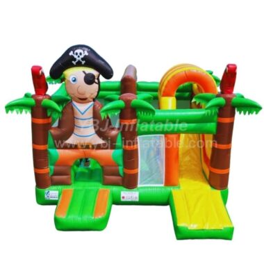 T2-8000 Pirate Theme Bouncy Castle With Slide