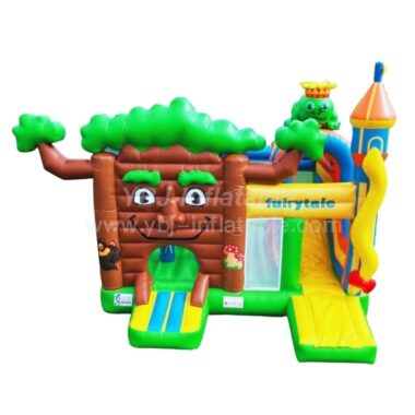 T2-8001 FairyTale Bouncy Castle & Slide