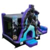 T2-8002 Black Panther Bouncy Castle with Slide - Image 3