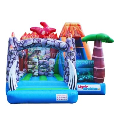 T2-8100 Dino Bouncy Castle With Slide