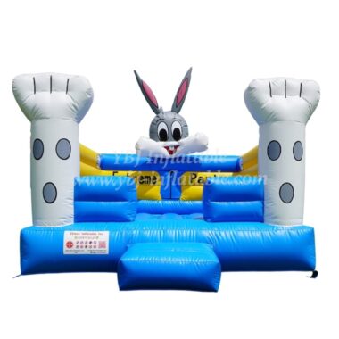T4-27 Rabbit Theme Looney Tunes Inflatable Bouncer