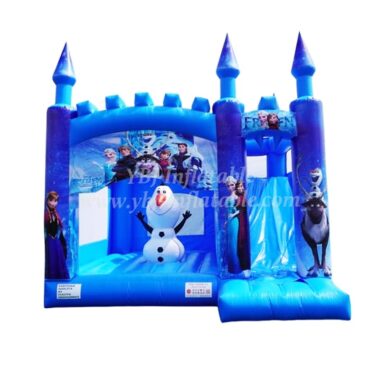 T5-001B Frozen Castle Disney'S Frozen Combo Elsa'S Palace From Chinee Inflatables
