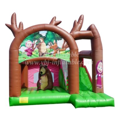 T5-001D Masha And The Bear Bouncy Castle