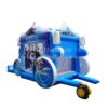 T5-002B Disney Frozen Carriage Combo Elsa Castle Jumping House With Slide - Image 3