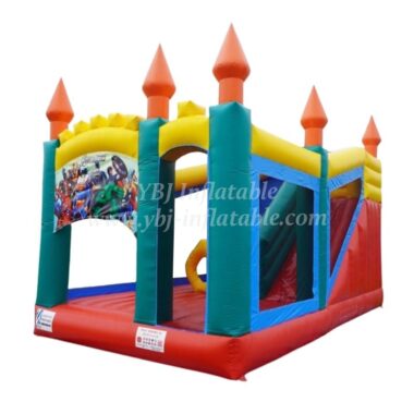 T5-1002 Baby Shark Bouncy Castle Combo Slide Outdoor Kids Jumping Castle
