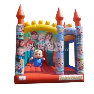 T5-1002B Cocomelon Bouncy Castle Combo Slide Outdoor Kids