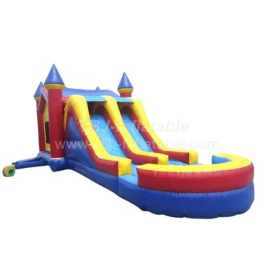 T5-231 Inflatable Jumper Castle With Slide