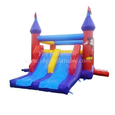T5-687 Mickey Mouse Bouncy Castle With Slide