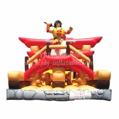 T6-211 Samurai Temple Giant Slide Kid Outdoor Party Event