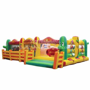 T6-226 Western Cowboys Inflatable Funcity