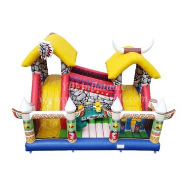 T6-501 American Indian Bouncy Castle
