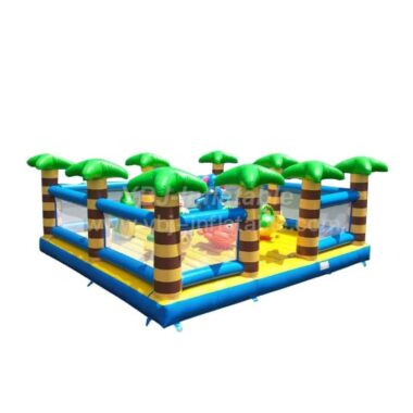 T6-504 Jungle Theme Inflatable Park