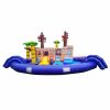 T6-607 Pirate Themed Mobile Water Park Inflatable Pool With Slides For Kids Party Events - Image 3