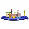 T6-607 Pirate Themed Mobile Water Park Inflatable Pool With Slides For Kids Party Events - Image 4