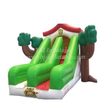 T8-1002 Giant Inflatable Slide Green House Slide