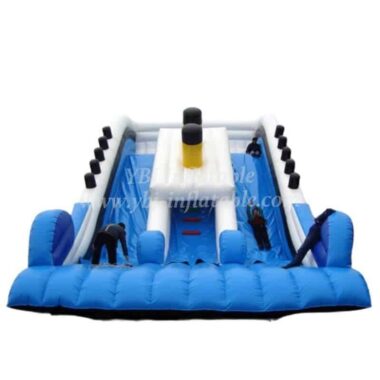 T8-1042 Titanic Ship Inflatable Dry Slide