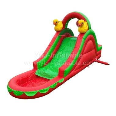 T8-1054B Cute And Fun Inflatable Duck Water Slide