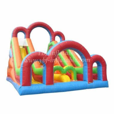 T8-1065 Popular Design Colorful Giant Inflatable Slide
