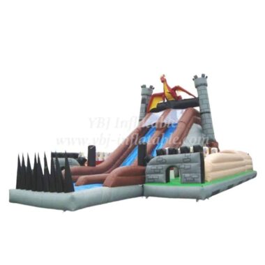 T8-1089 Dinosaur Inflatable Slide