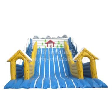 T8-1216 Winter Theme Giant Inflatable Slides For Kids And Adults