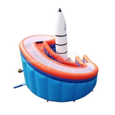 T8-133 Rocket Space Travel Theme With Slide Commercial Party Fun For Kids Inflatabel Combo