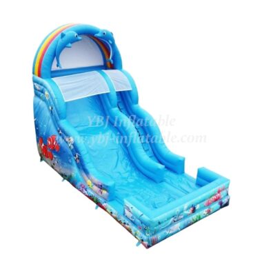 T8-1403 Clownfish Theme Inflatable Slide