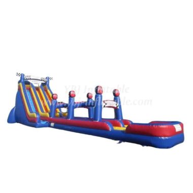 T8-1438 Race Car Inflatable Slides Giant Slide