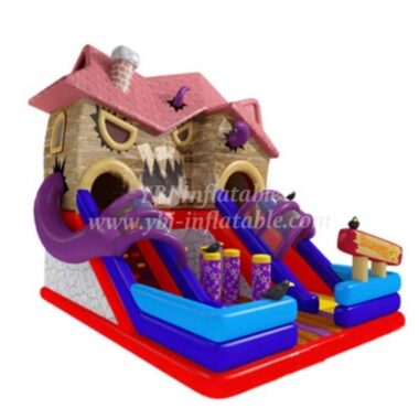T8-1476 Inflatable Slide Halloween Giant Slide