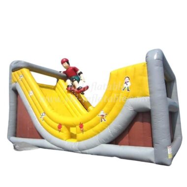 T8-160 The Boy Skating Inflatable Slide Giant Slide