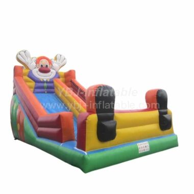 T8-203 Clown Inflatable Slides Giant Outdoor Water Slide