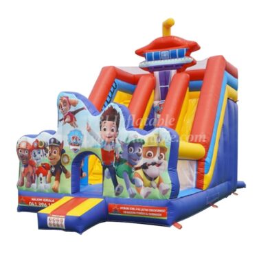 T8-2105C Minecraft Inflatable Slides