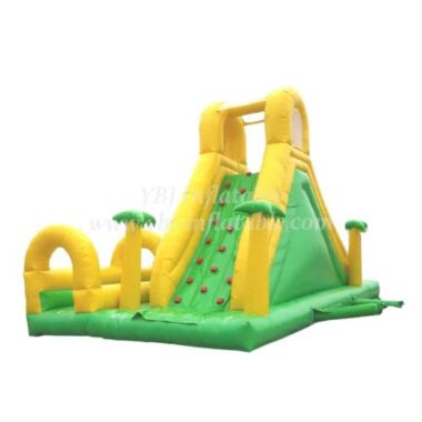 T8-243 Giant Jungle Theme Inflatble Slide