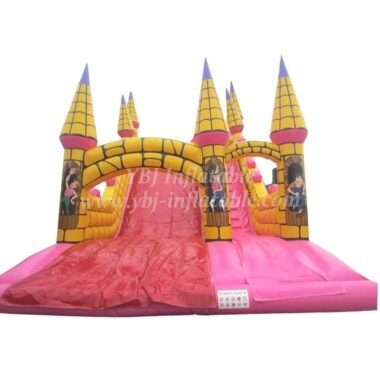 T8-279 Princess Inflatable Slides Castle Giant Slide