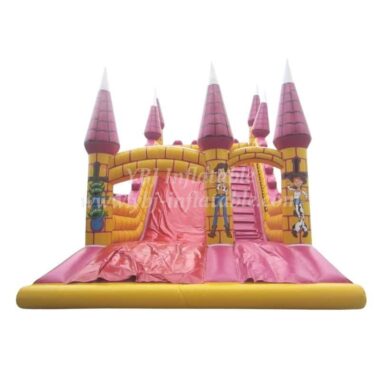 T8-280 Superman Superhero Inflatable Slide