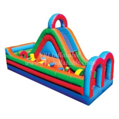 T8-324 Modern Colorful Inflatable Dry Slide