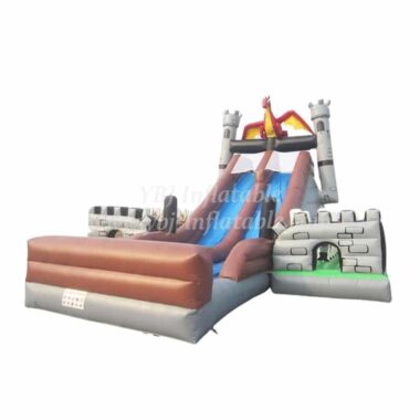 T8-390 Dinosaur Giant Slide Kids Bouncy Inflatable Slide