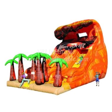 T8-397 Inflatable Slide Jungle Theme Giant Slide