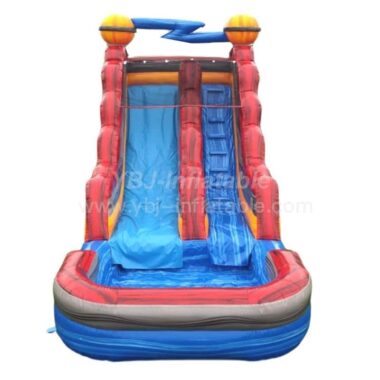 T8-4122 Space Planet Inflatable Water Slide