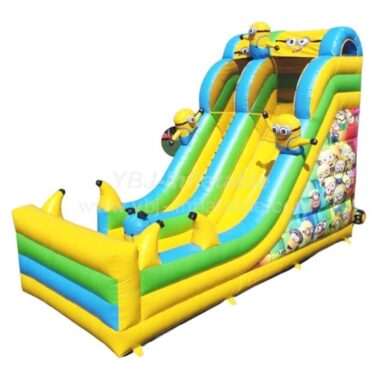 T8-4209 Minions Inflatable Slide
