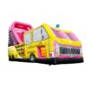 T8-457 Inflatable Firetruck With Slide