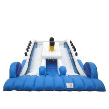 T8-464 Titanic Ship Inflatable Dry Slide