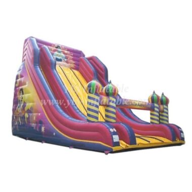 T8-741 Disney Aladdin Inflatable Slide