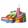 T8-985 Giant Inflatable Slide Rocket Space Slide For Kids Adults - Image 2