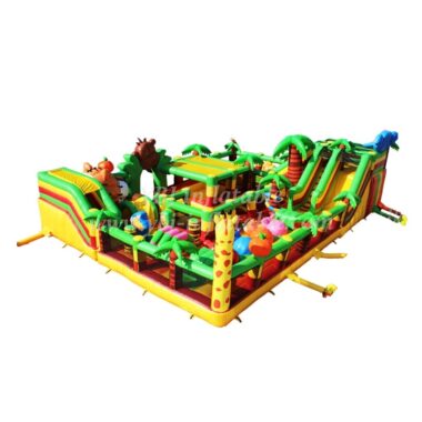 H3-0202 Tropical rainforest themed inflatable giant park