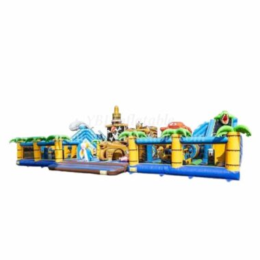 H3-1301 Inflatable Funcity  jumping bouncy Obstacle inflatable  playground