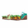 H3-1303 Tropical rainforest themed giant lizard inflatable park - Image 5