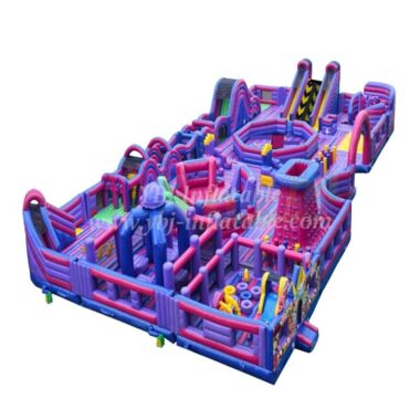 H3-1317 Inflatable Funcity  jumping bouncy Obstacle inflatable  playground